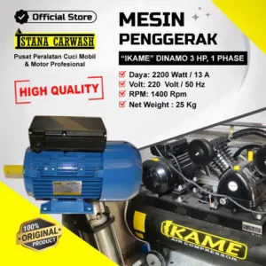 Ikame Dinamo 3 Hp, 1 Phase