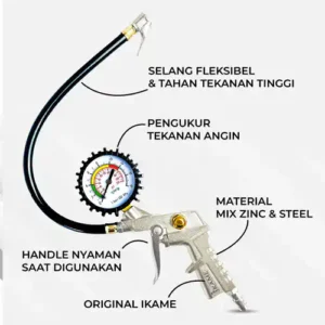 Tyre Inflator / Gun Isi Angin Ban